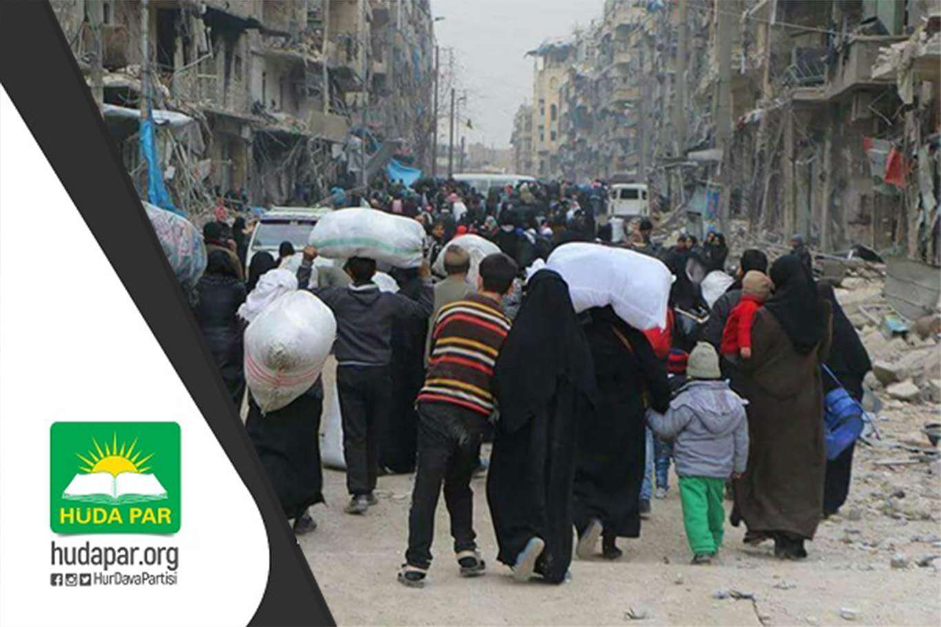 HÜDA PAR: Shame on the imperial powers that do not fulfill their responsibility in Syria!